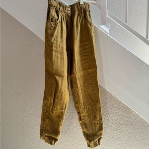 NotPerfectLinen Doolin high waisted pants size Small